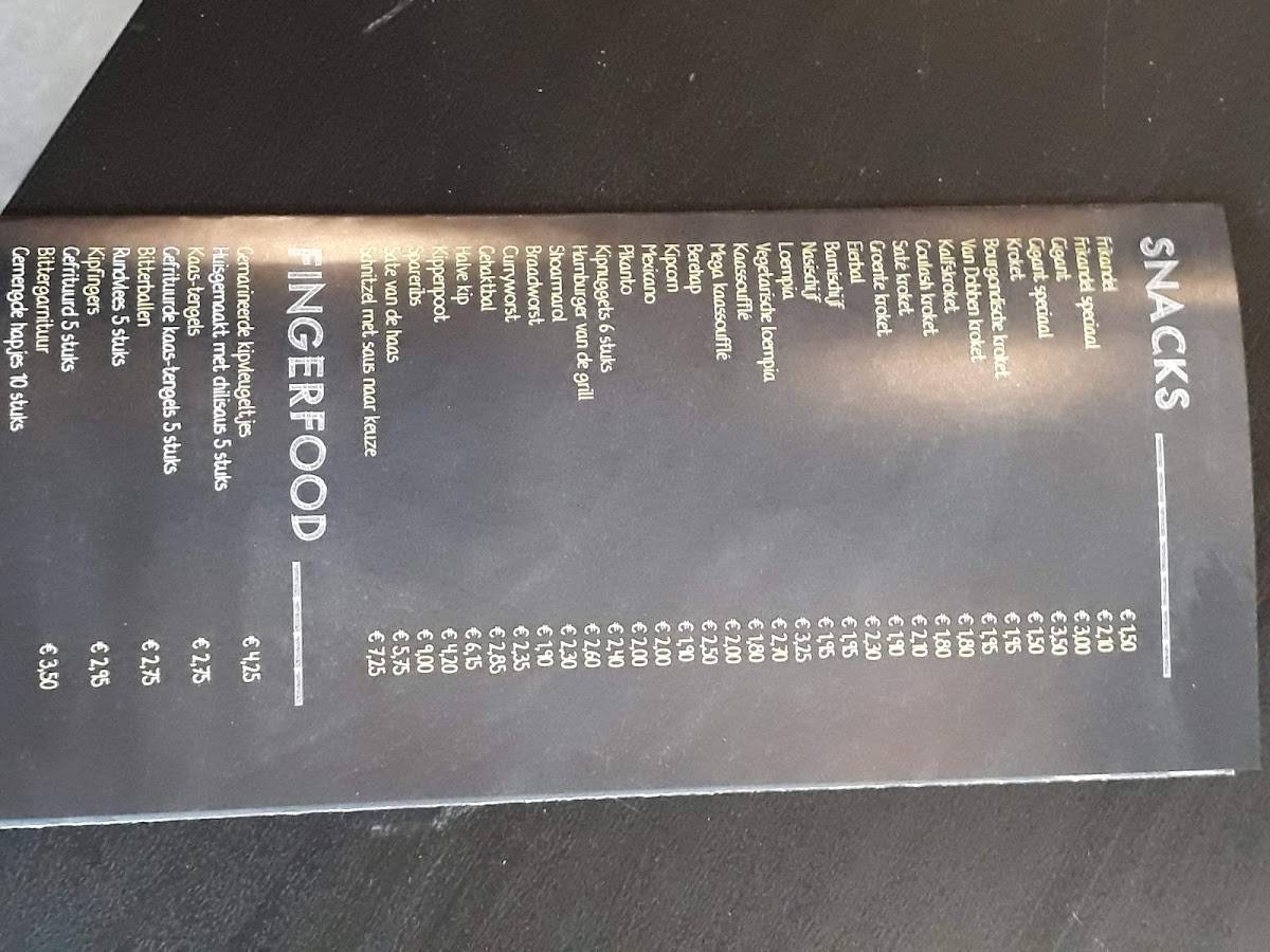 Menu de Snackbar Exloo