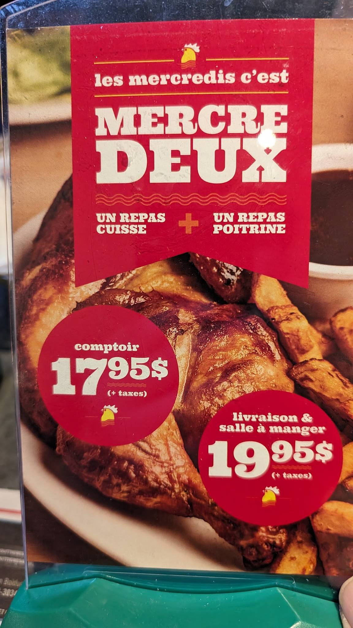 Menu de Sorel-Tracy Bar-B-Q Inc