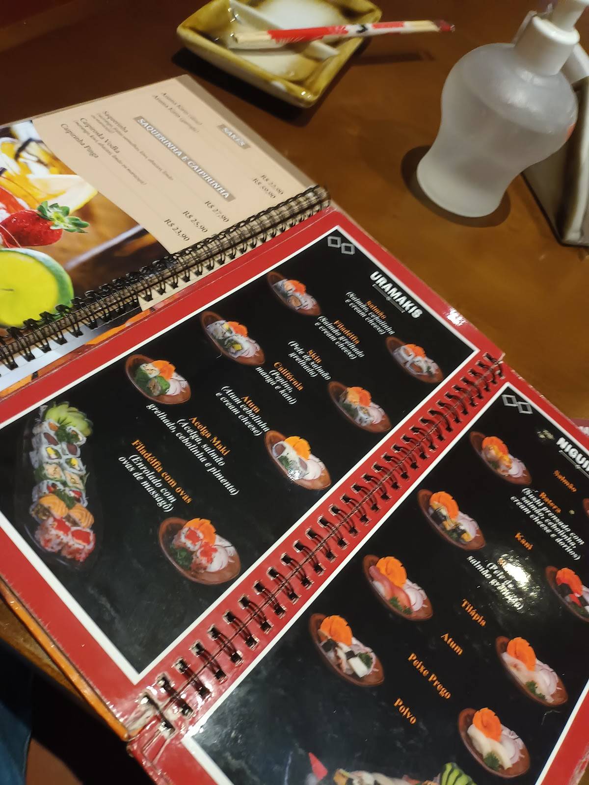 Hioki Sushi Campolim cardápio