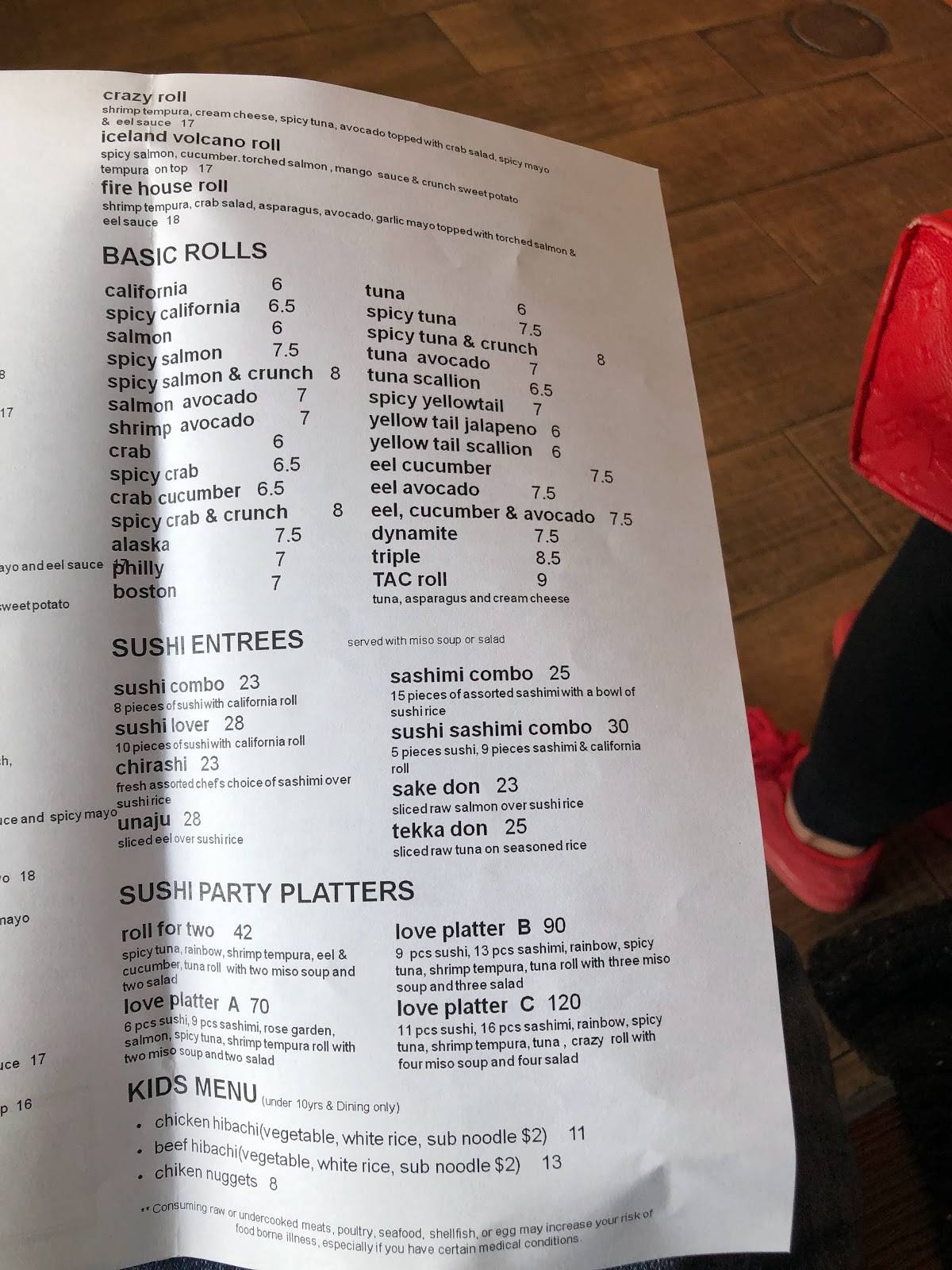 Menu at PolishPlate restaurant, Southington