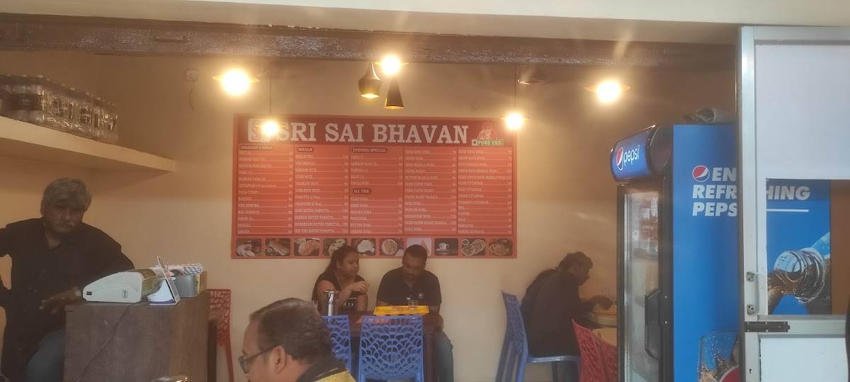 Sri Sai Bhavan menu