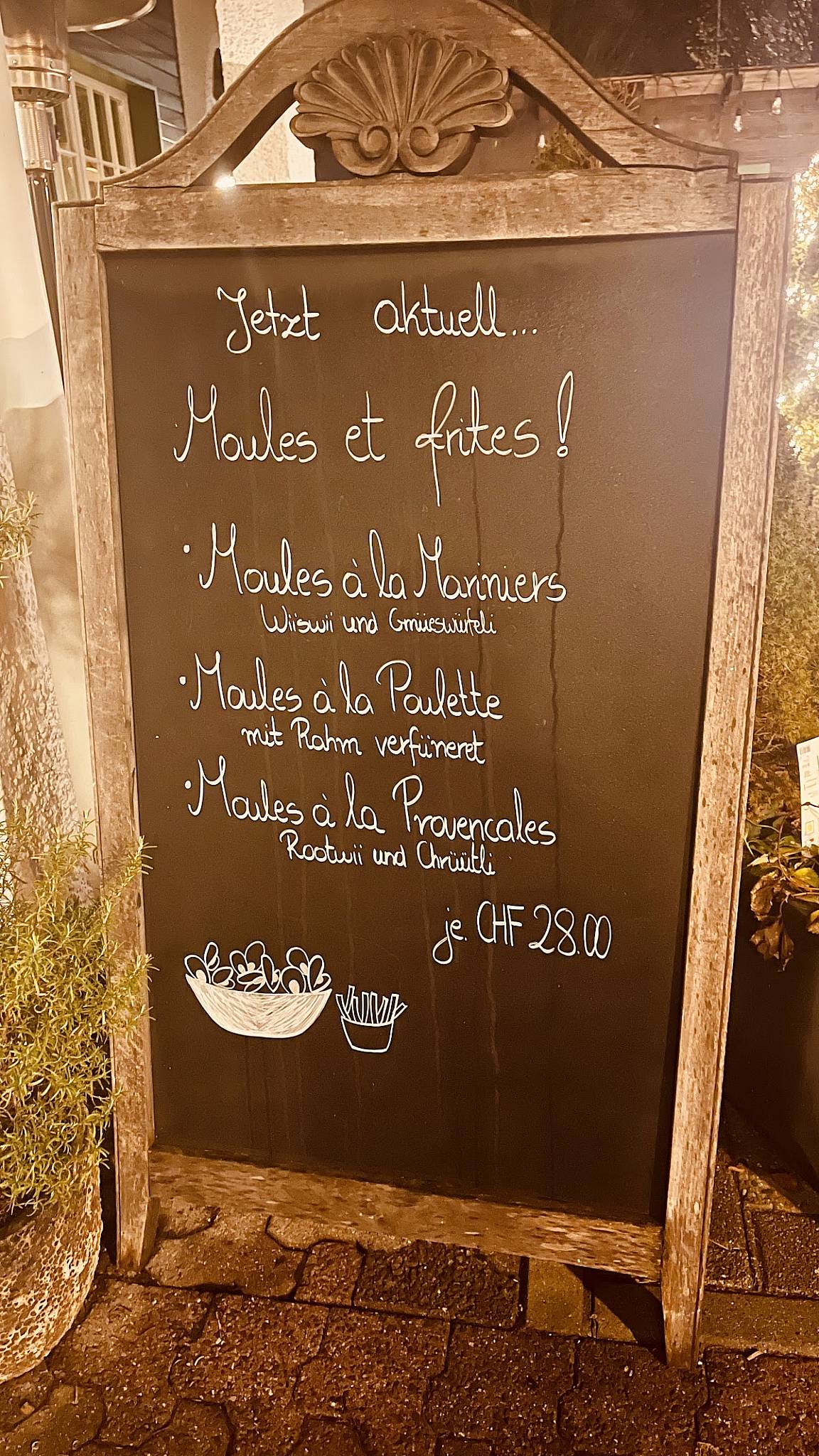 Menu di Steiböckli 