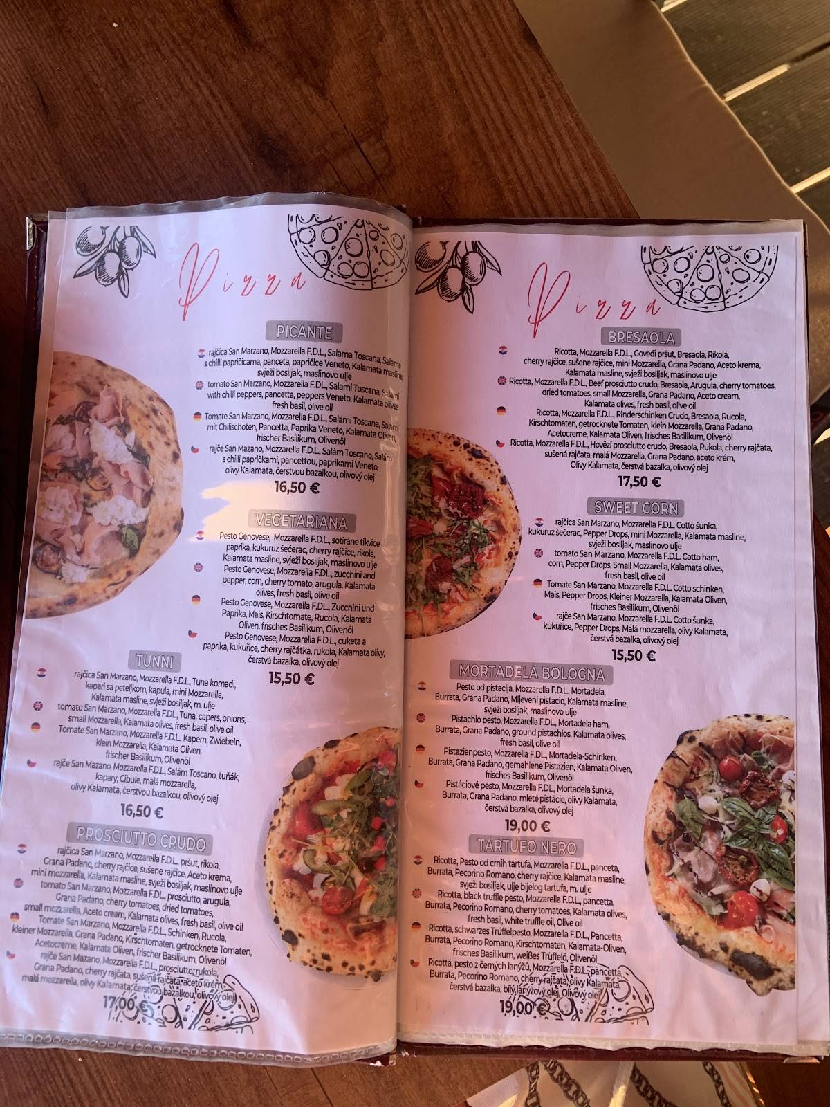 Menu di Stella 