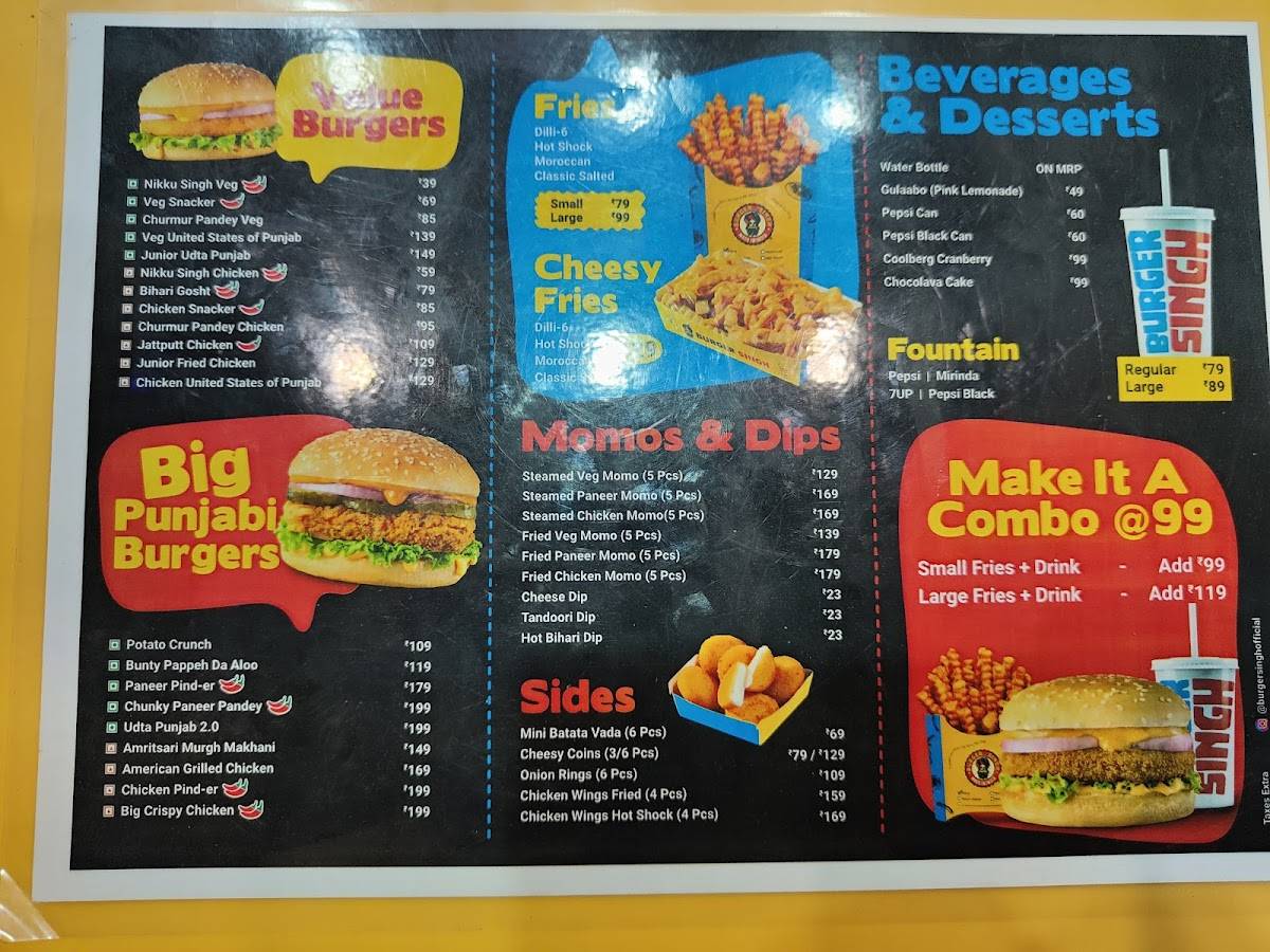 Superia - II Restaurant & Banquet menu