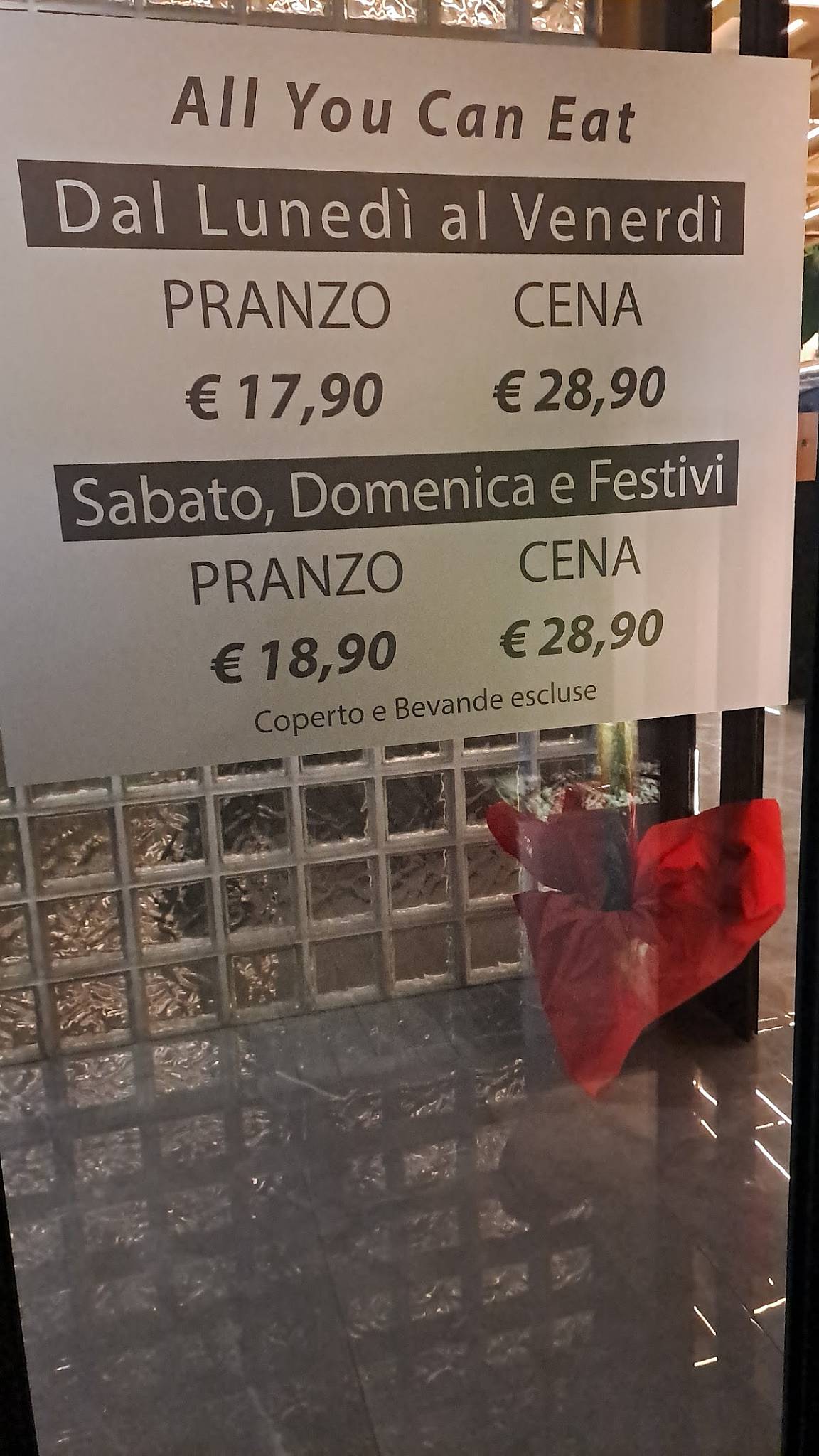 Menu di Sushi Park Mascalucia - All you can eat 