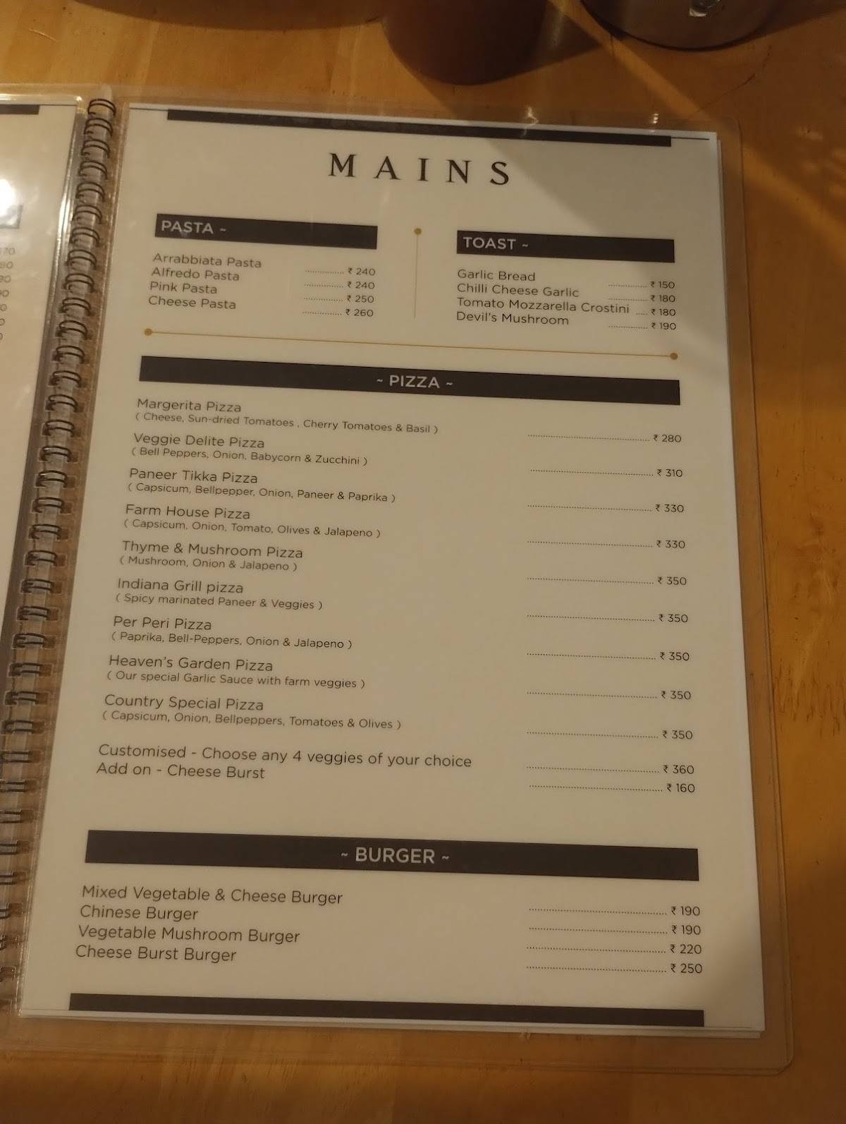 Sutra Bistro - Siddhartha Layout(Shakti Nagar) menu