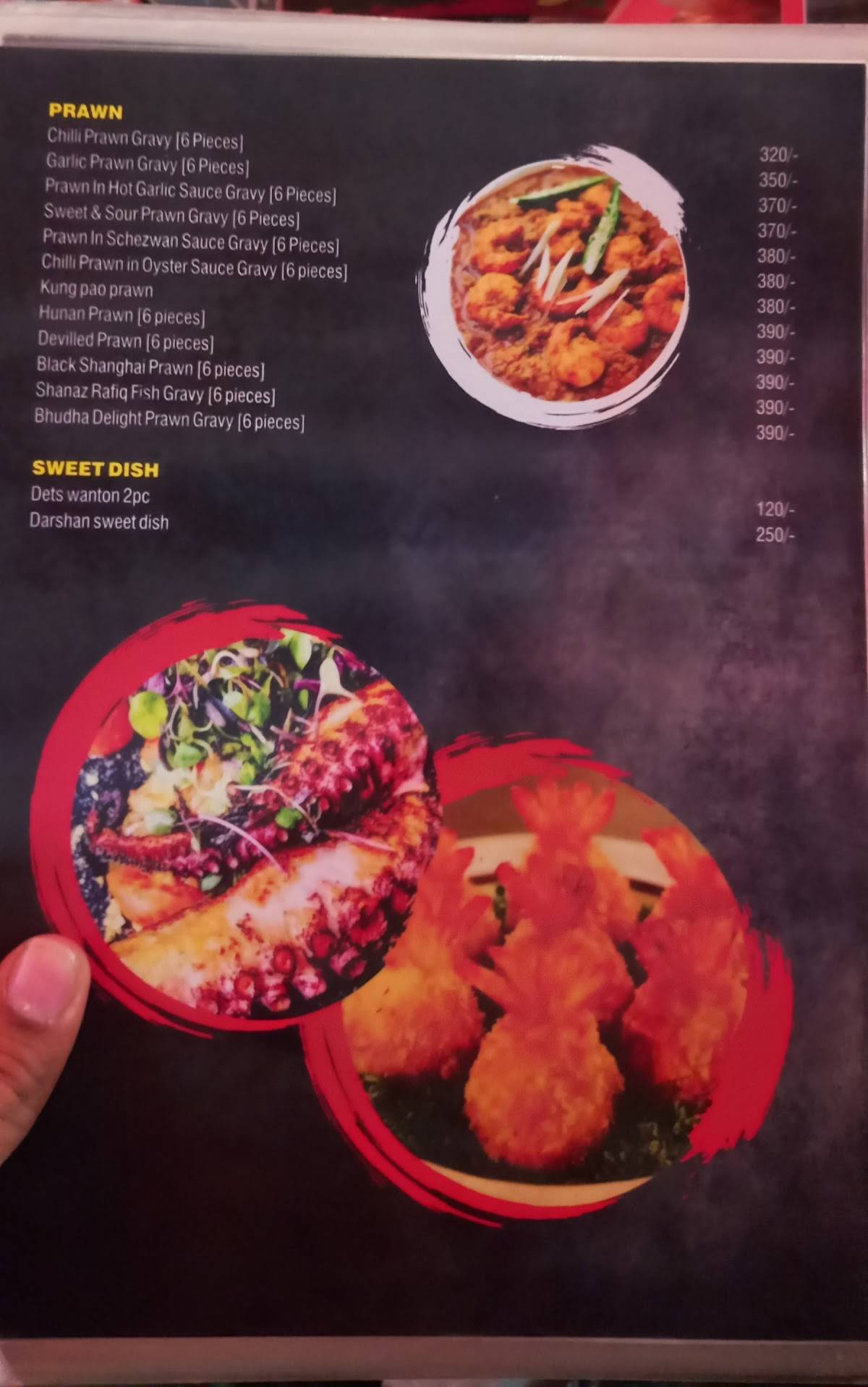 T&T Kitchens menu