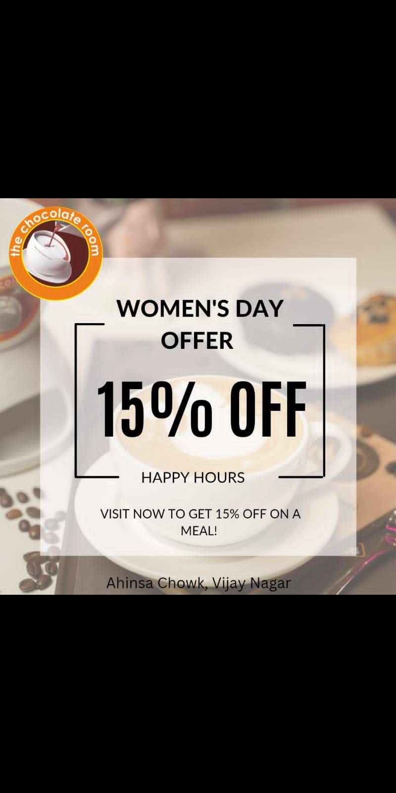 THE CHOCOLATE ROOM, JABALPUR menu