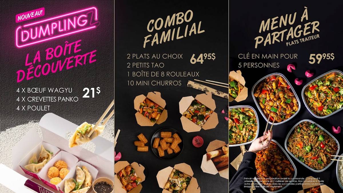 Menu de Thaïzone