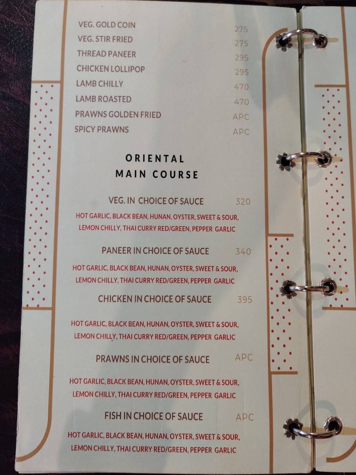 Saiemaa's Family Dining And Bar menu