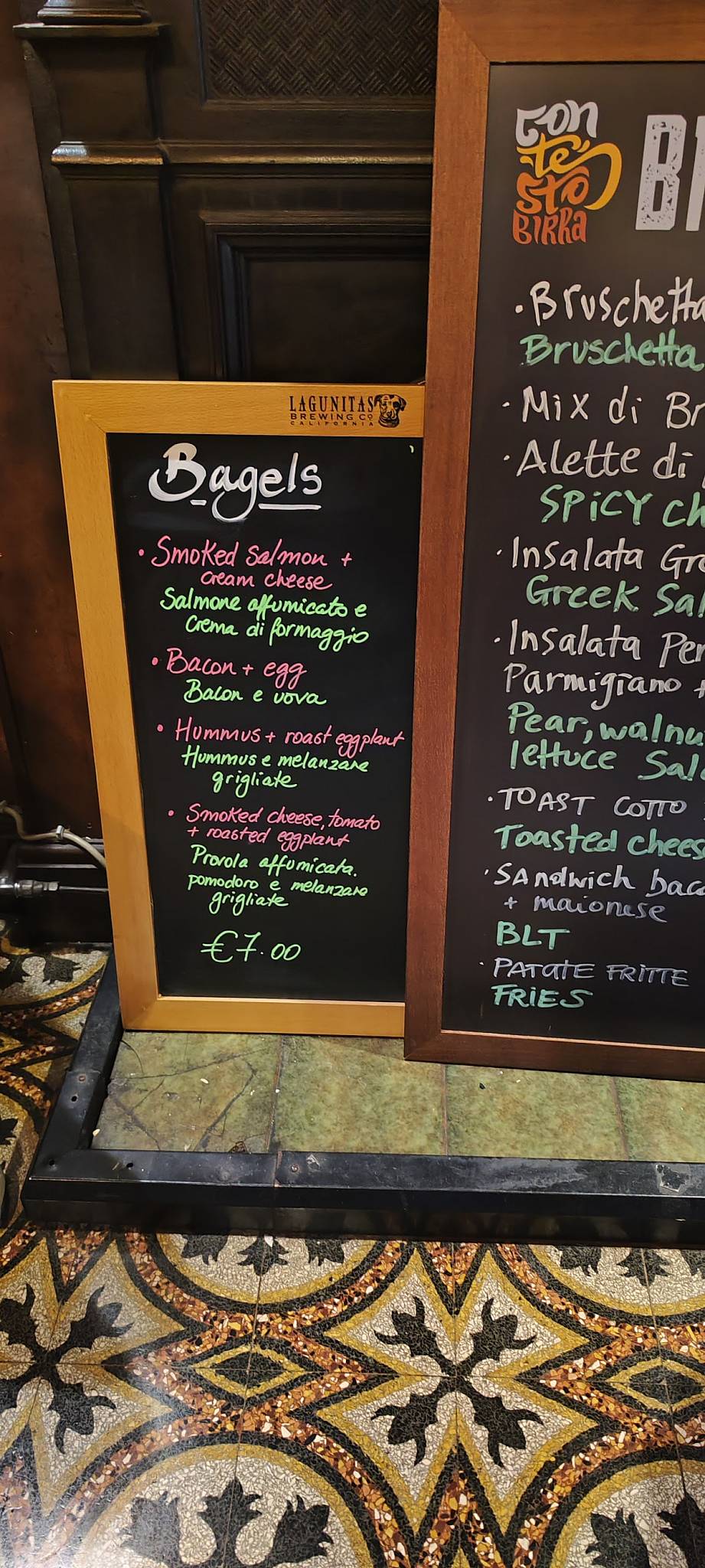 Menu di The Albert 