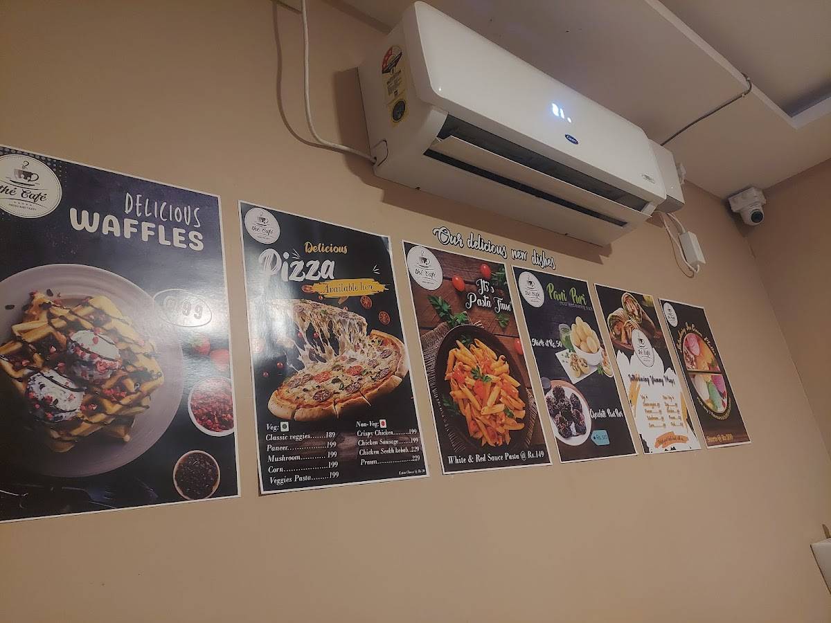 Thé Café menu