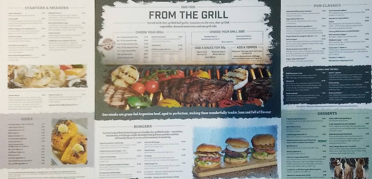 Menu at The Caledonian Pub & Grill, Leven