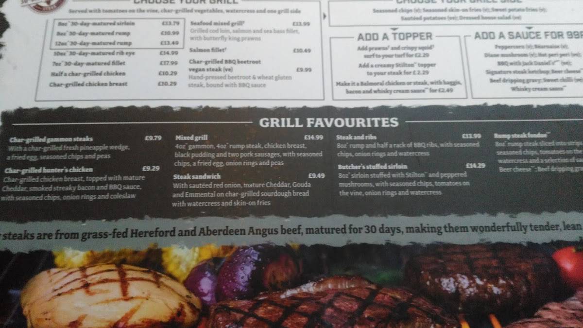 Menu at The Caledonian Pub & Grill, Leven