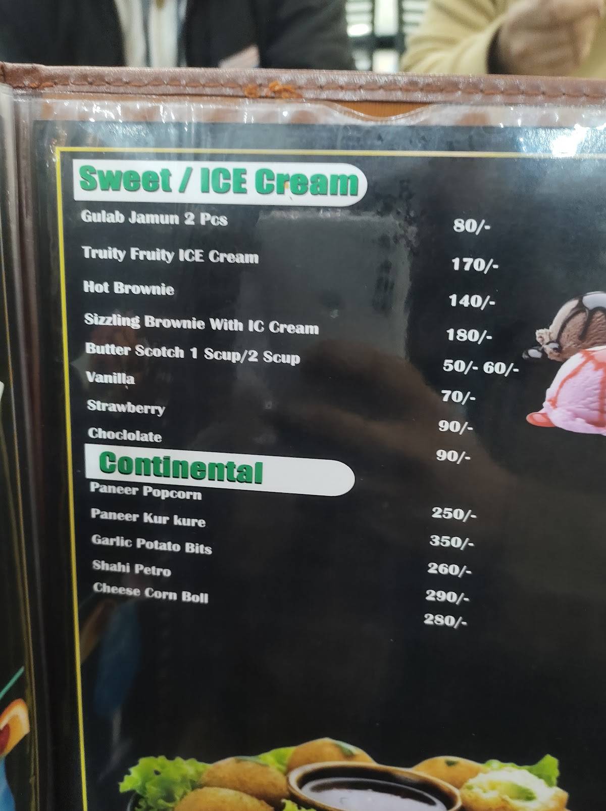 The Haunt Dive 2.0 menu