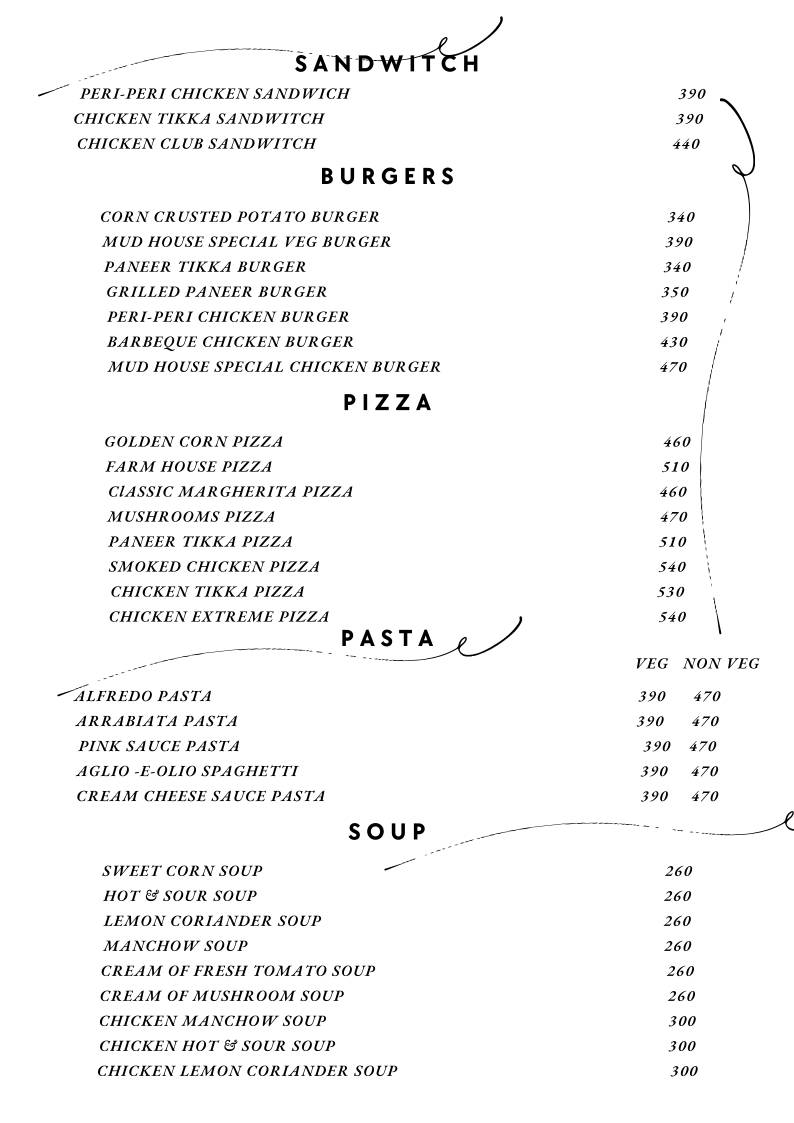 The Mudhouse Café - Best Restaurant Best cafe Best Dinner menu