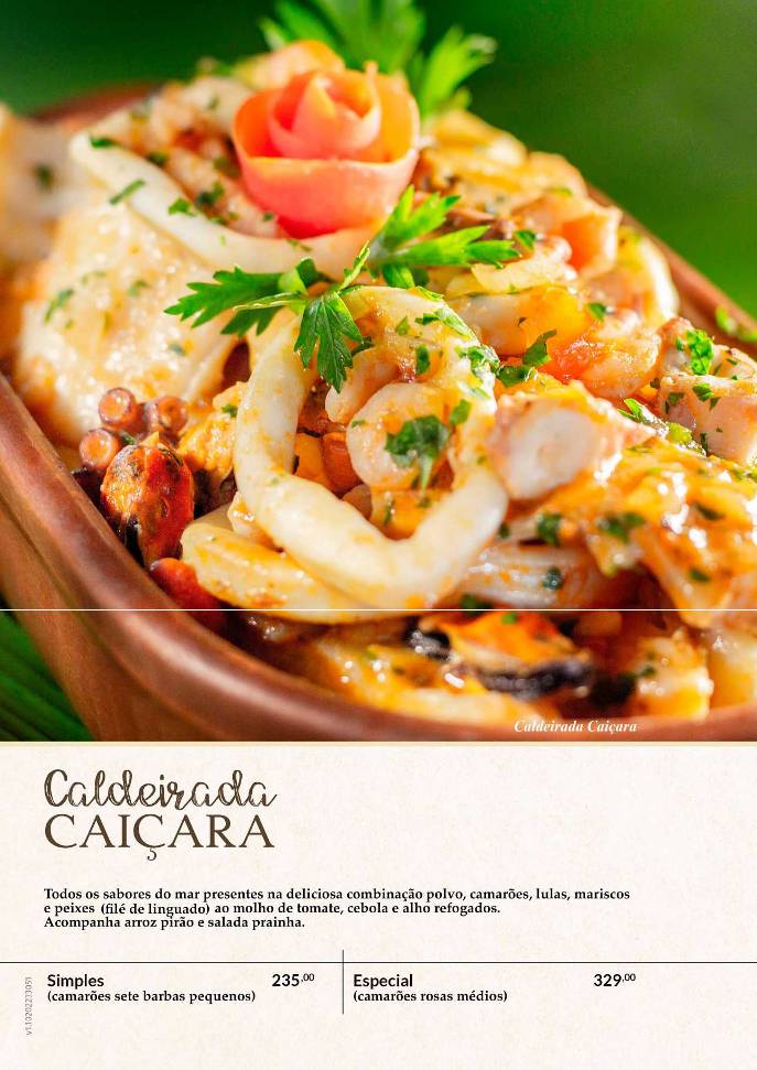 Restaurante Tia Lena cardápio