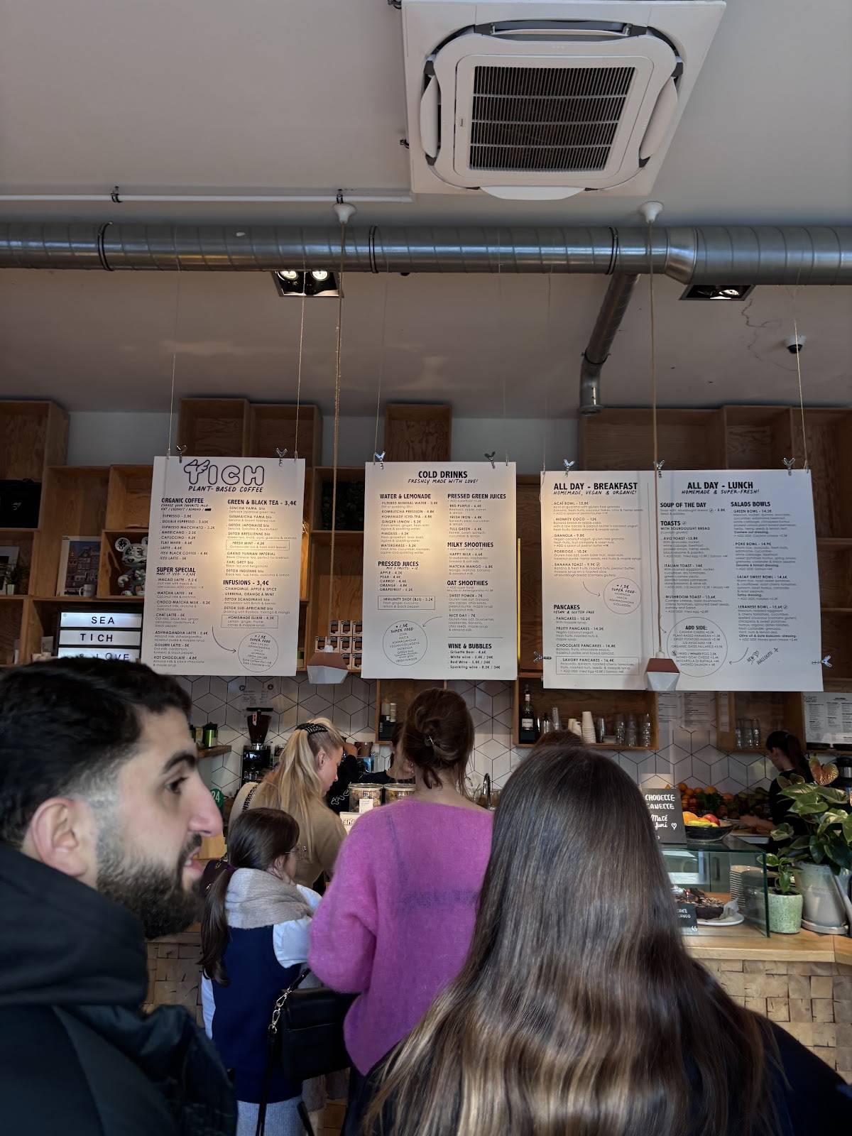 Menu de Tich