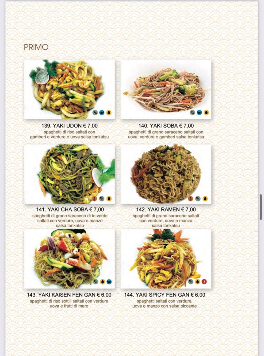 Menu di Tokyo Sushi Restaurant 