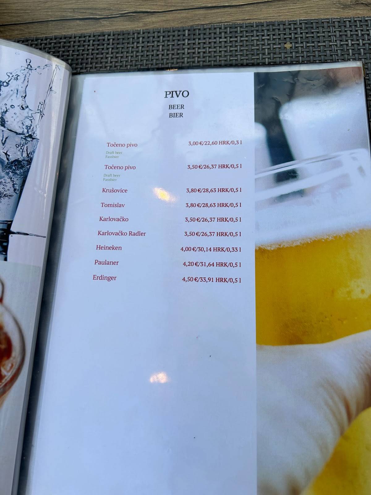 Menu di Trabakul 