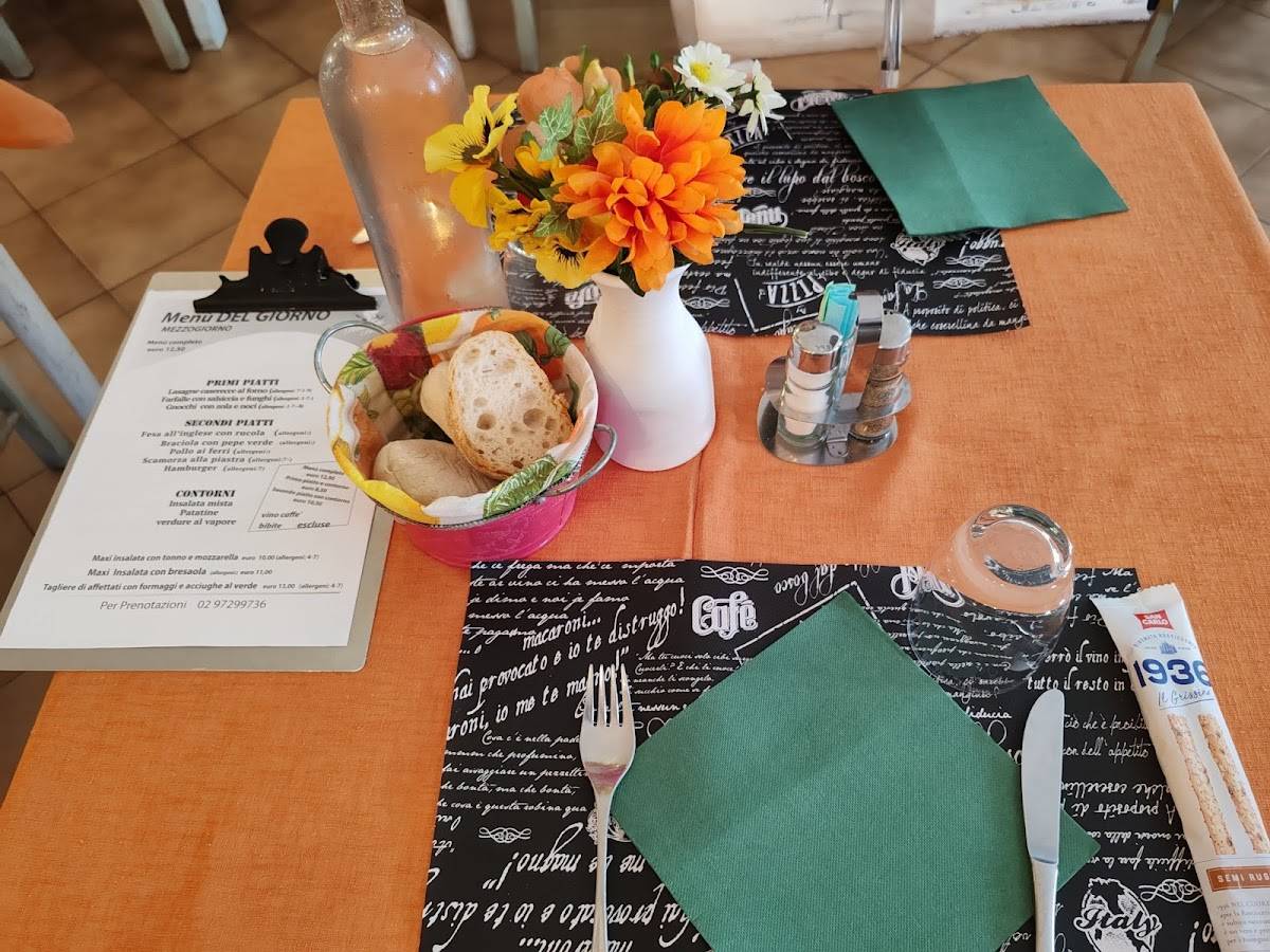 Menu di Trattoria Bellaria 