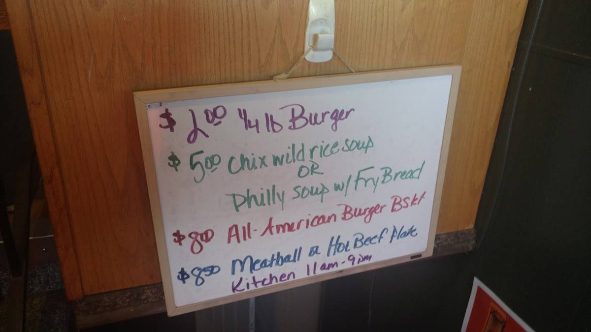 Menu at Twisted Sisters pub & bar, Staples, 119 3rd