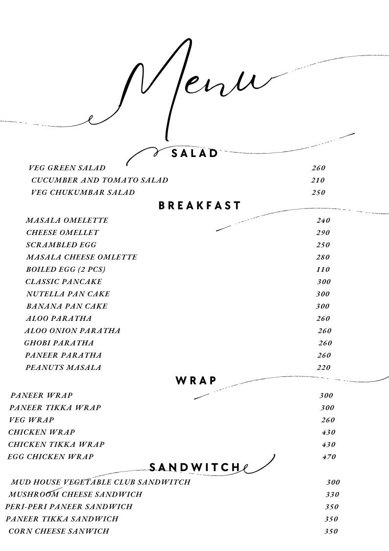 The Mudhouse Café - Best Restaurant Best cafe Best Dinner menu