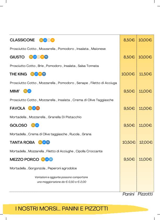 Menu di 2 Morsi Food & Drink 