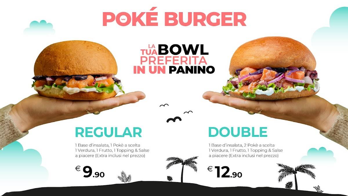 Menu di Waikiki Poké - Roma Borgo Pio 