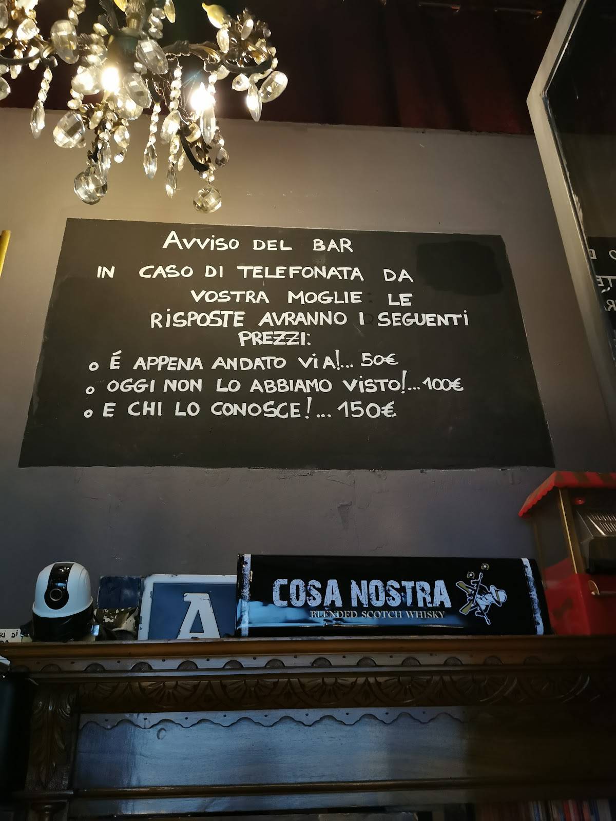 Menu di White Rabbit Speakeasy 