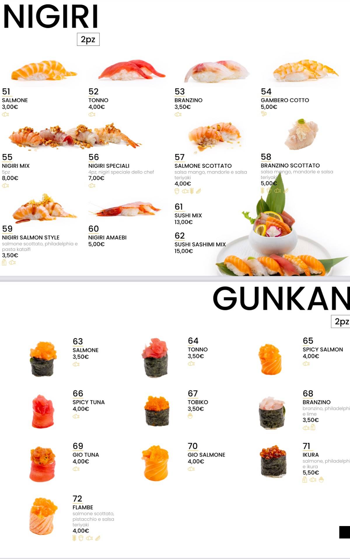 Menu di LH wok ristorante 