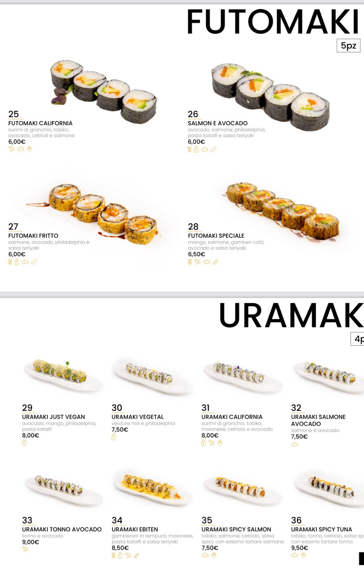 Menu di LH wok ristorante 