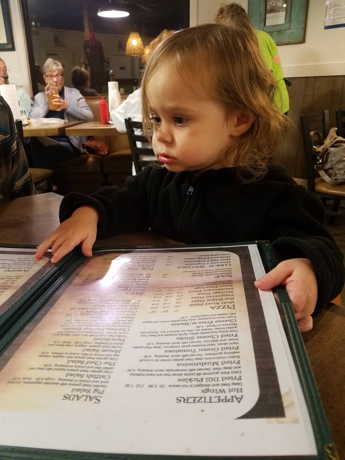 Menu at Wolf River Cafe, Rossville, 460 Main St