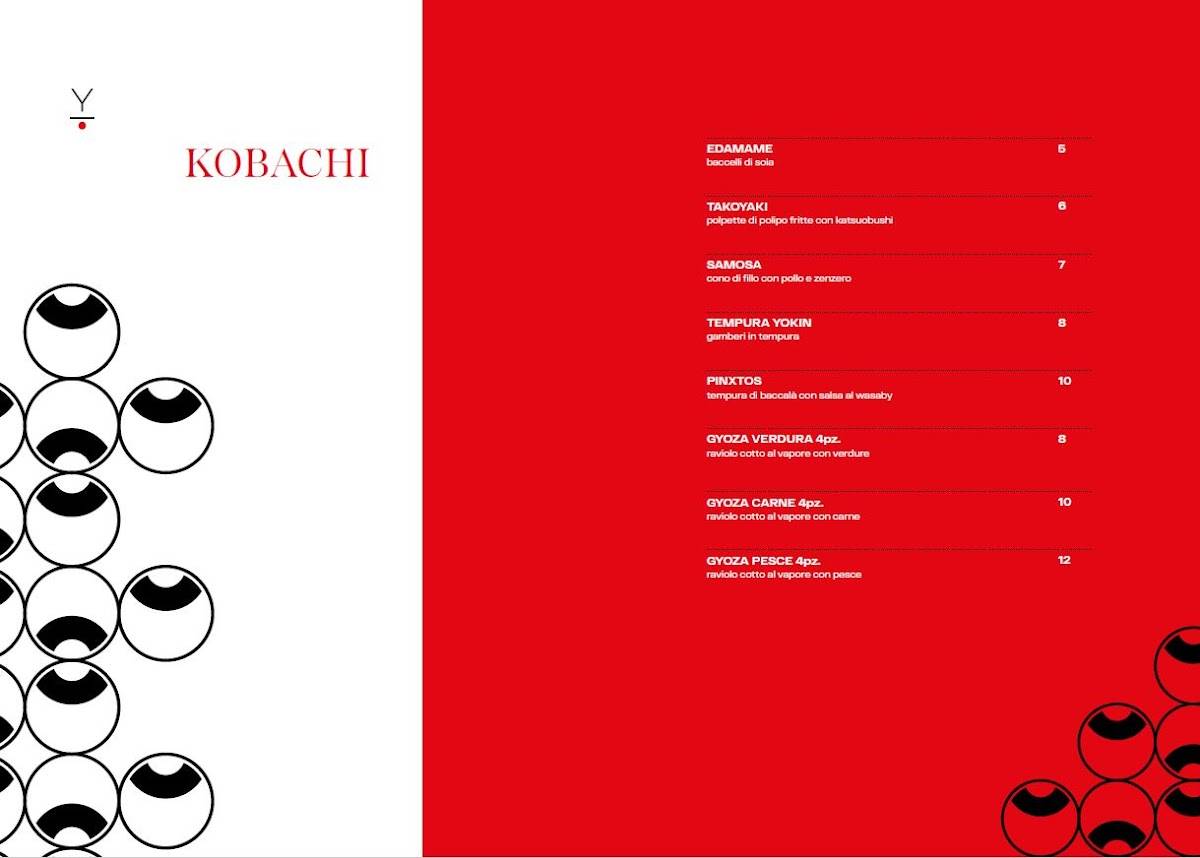 Menu di Yokin 