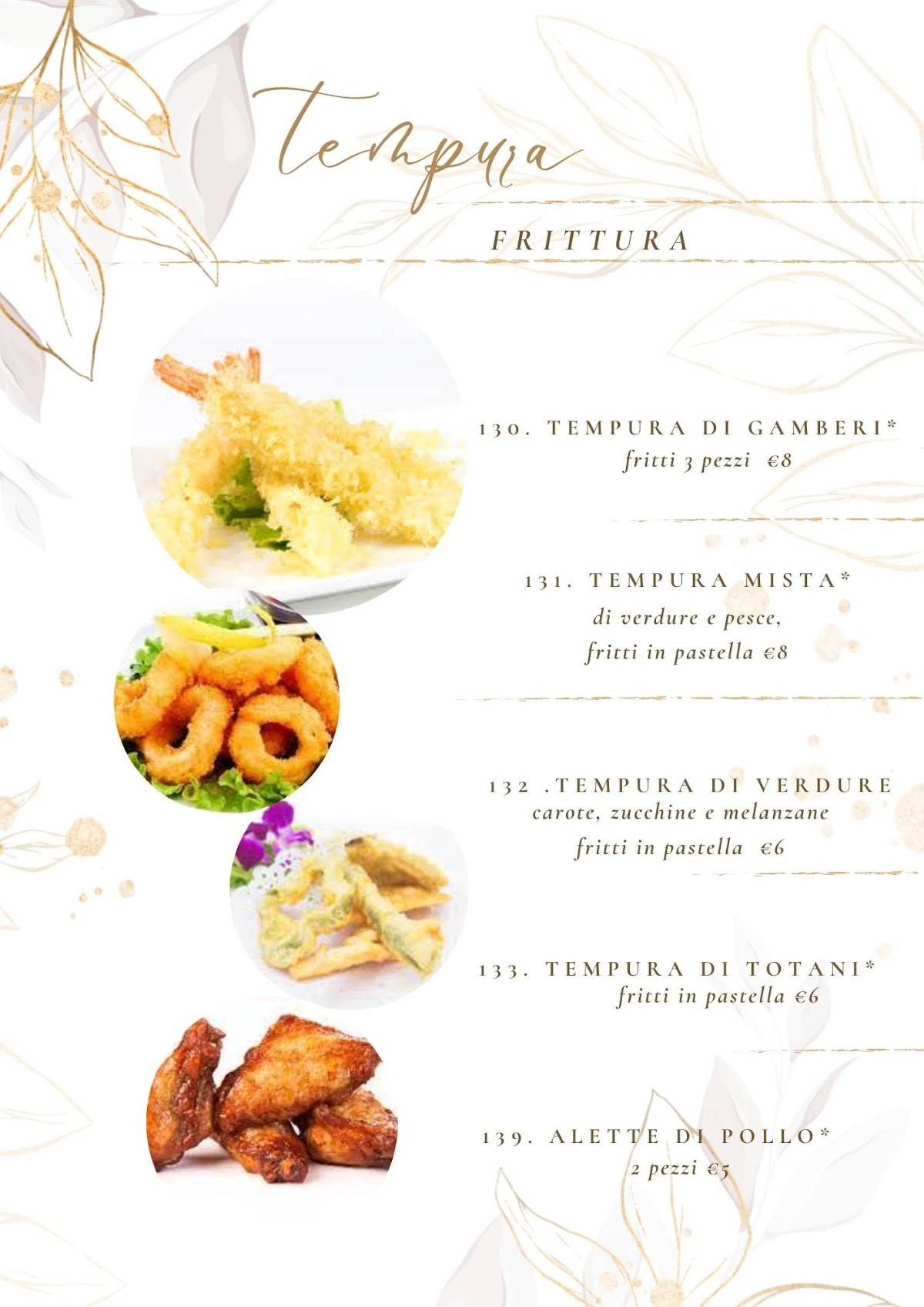 Menu di Yoshi 