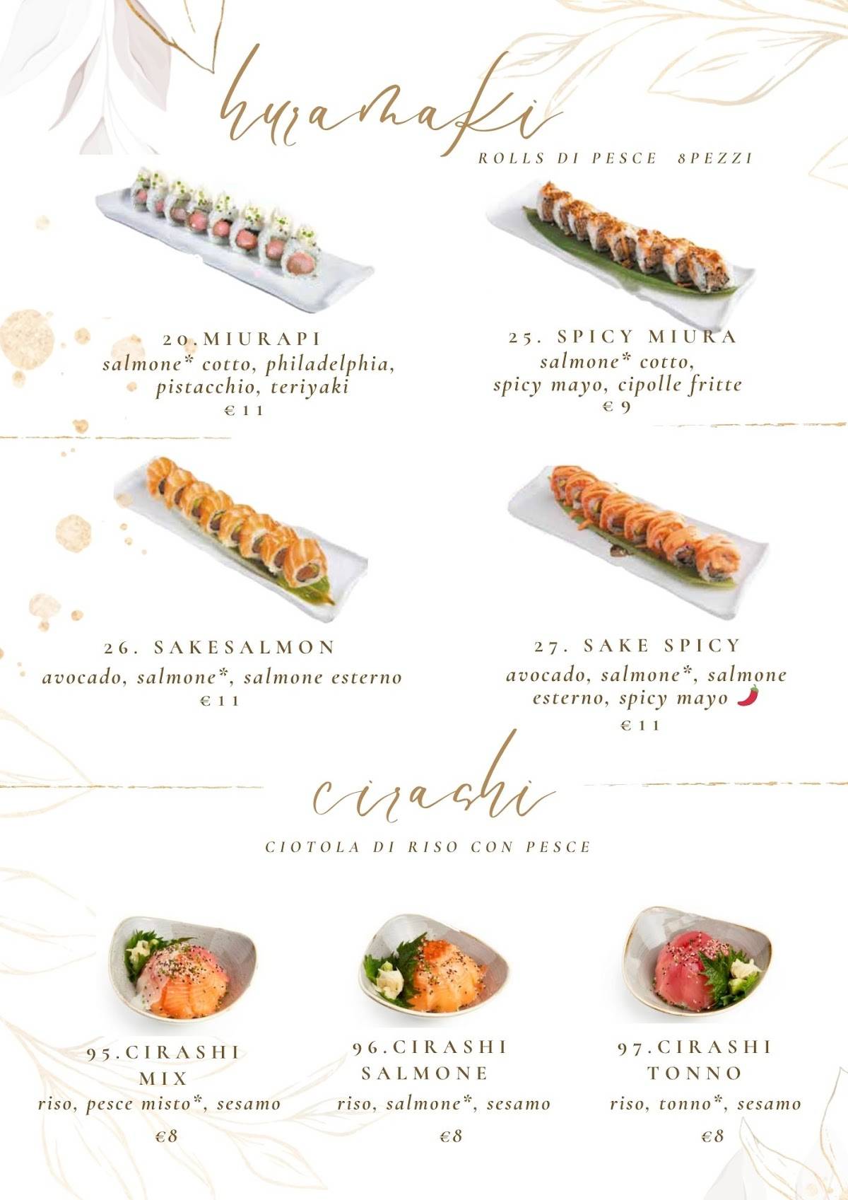 Menu di Yoshi 