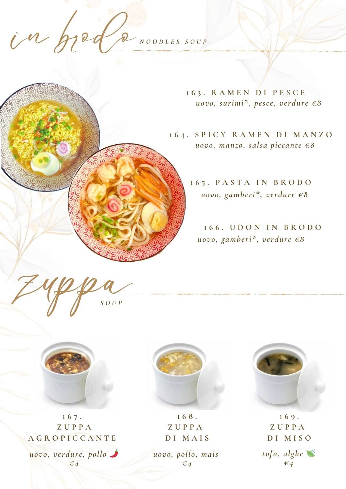 Menu di Yoshi 