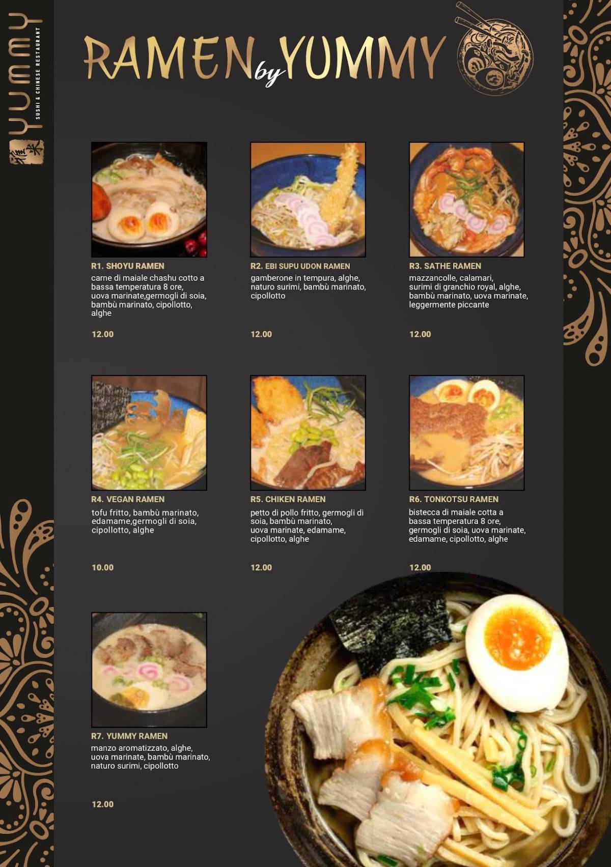 Menu di Yummy Ristorante 