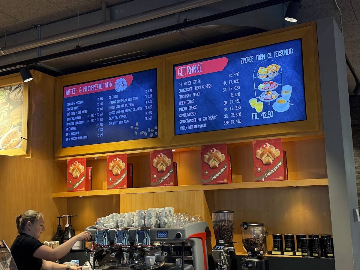 Menu di ZUMBACH 