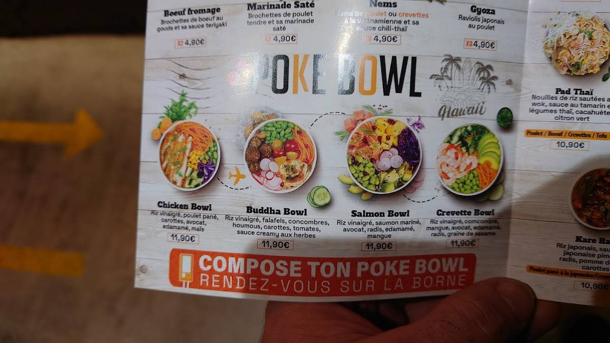 Menu de ZUMITA COLOMBES