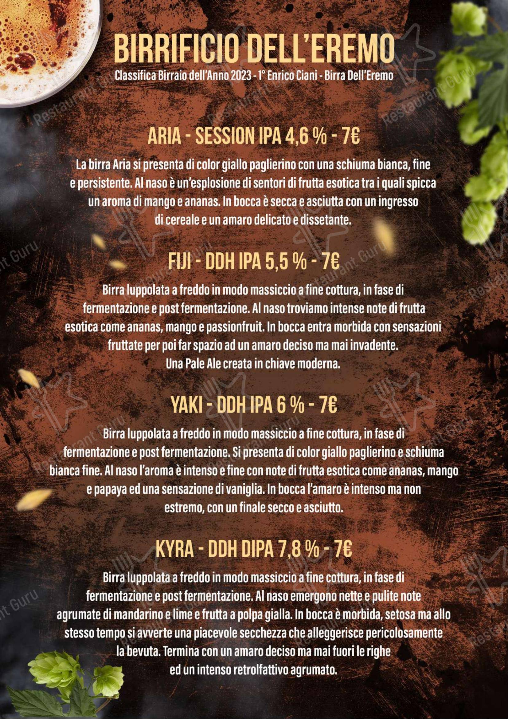 Menu di Zero56 - Menu bar