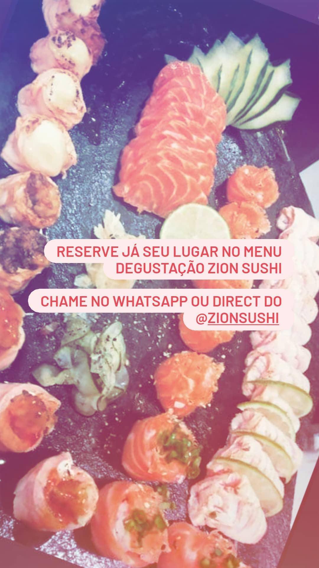 Zion Sushi cardápio