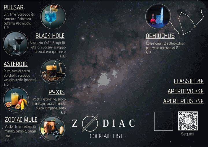 Menu di Zodiac 