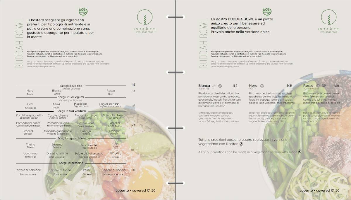 Menu di Ecooking World 