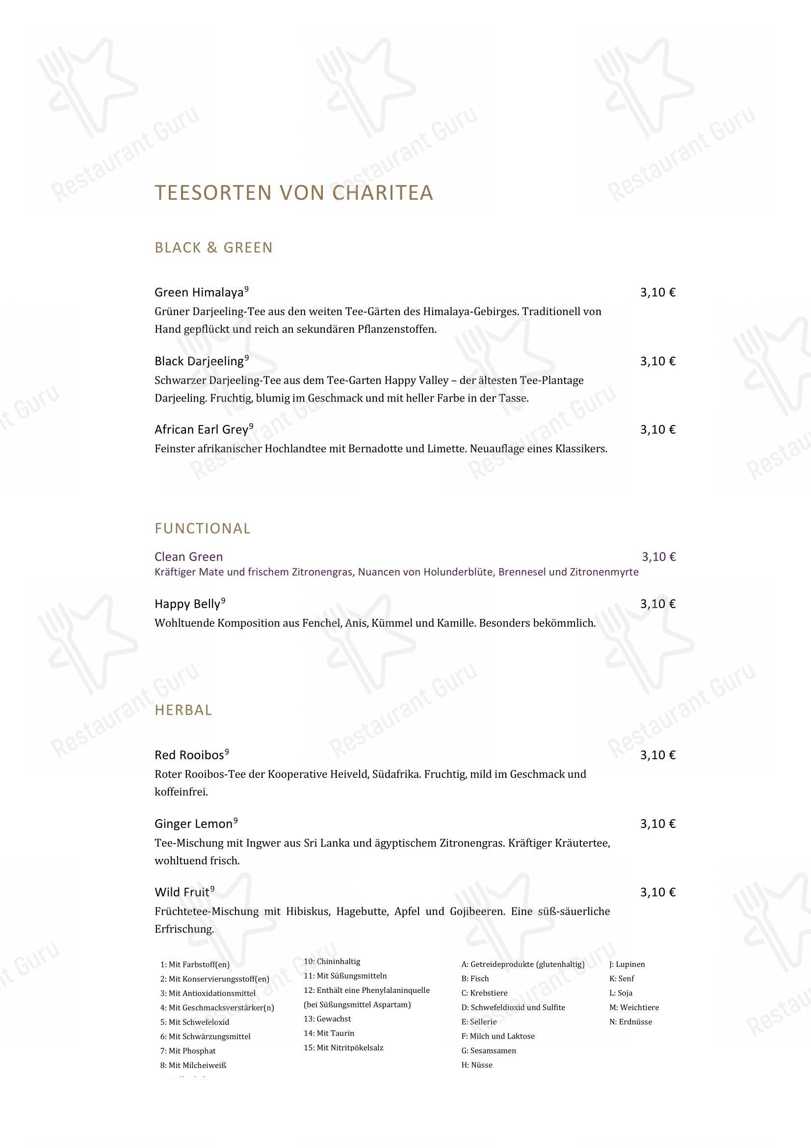 Коктейльная карта pour Bliss - Restaurant und Bar in Essen pub et bar