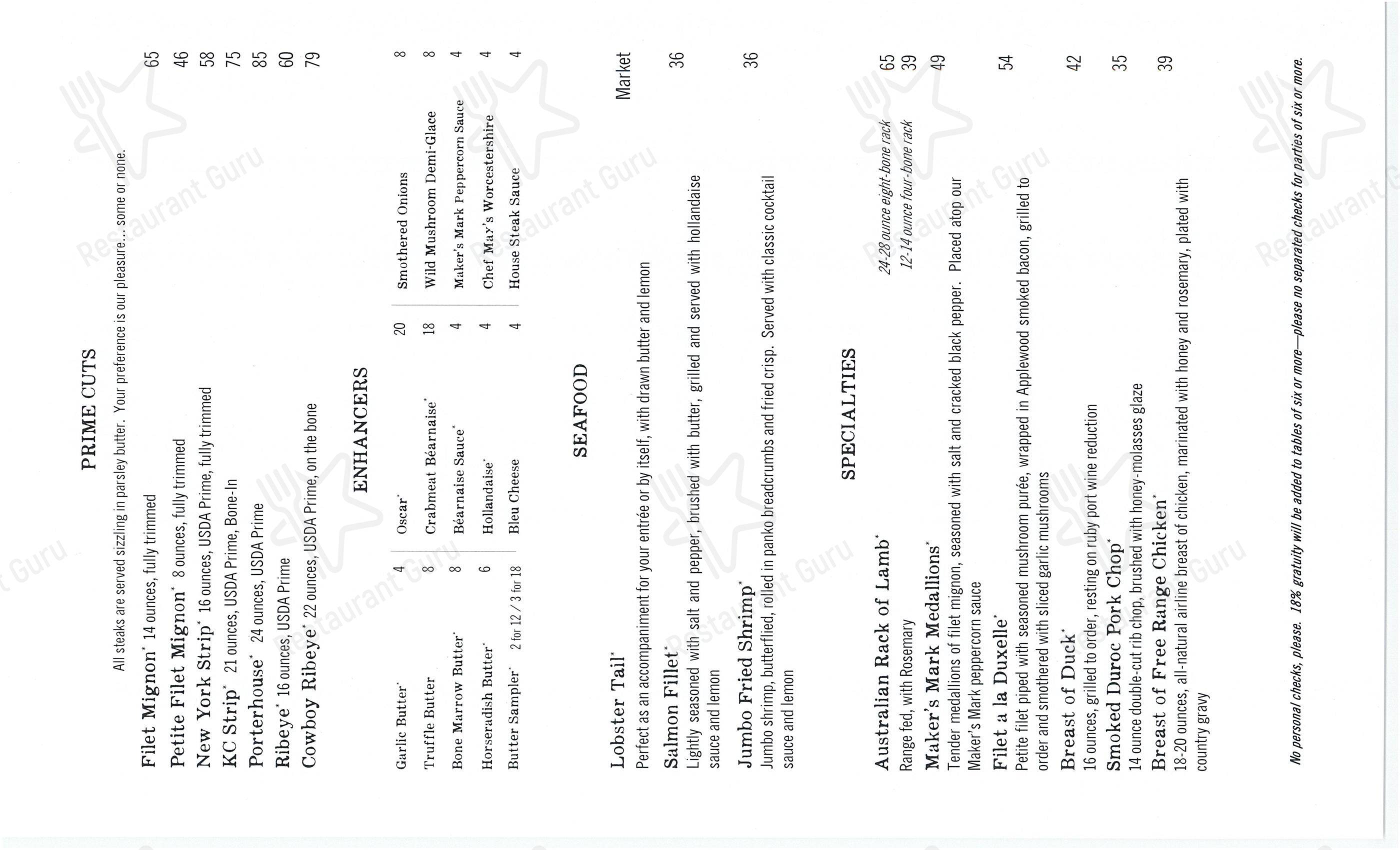 Folks folly menu discount