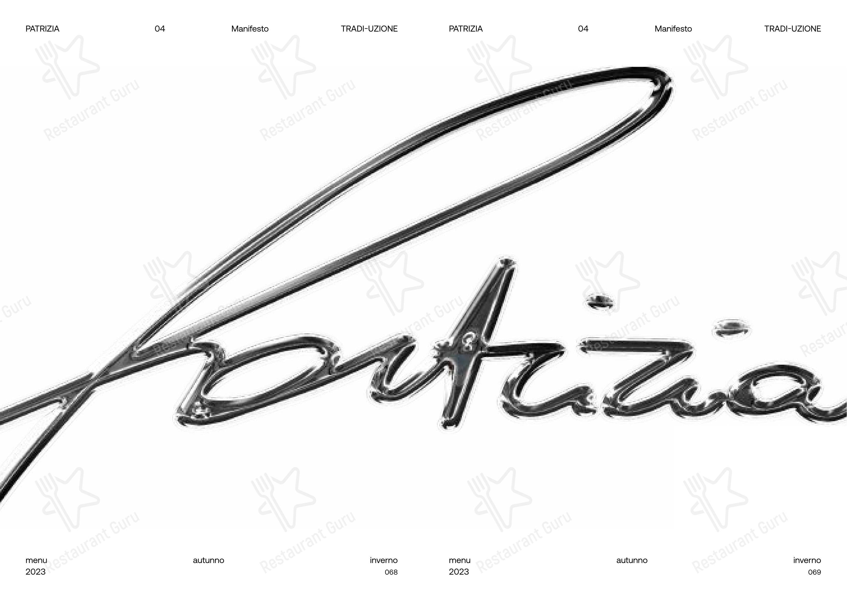 Menu bar per Patrizia in Modena