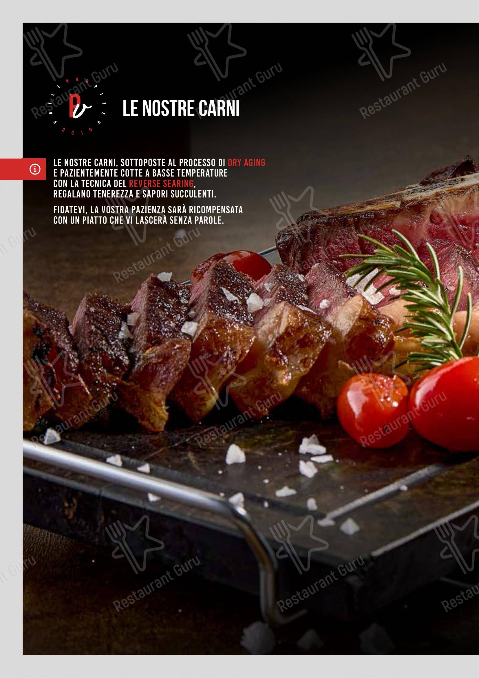 Menu per Porca Vacca in Dro