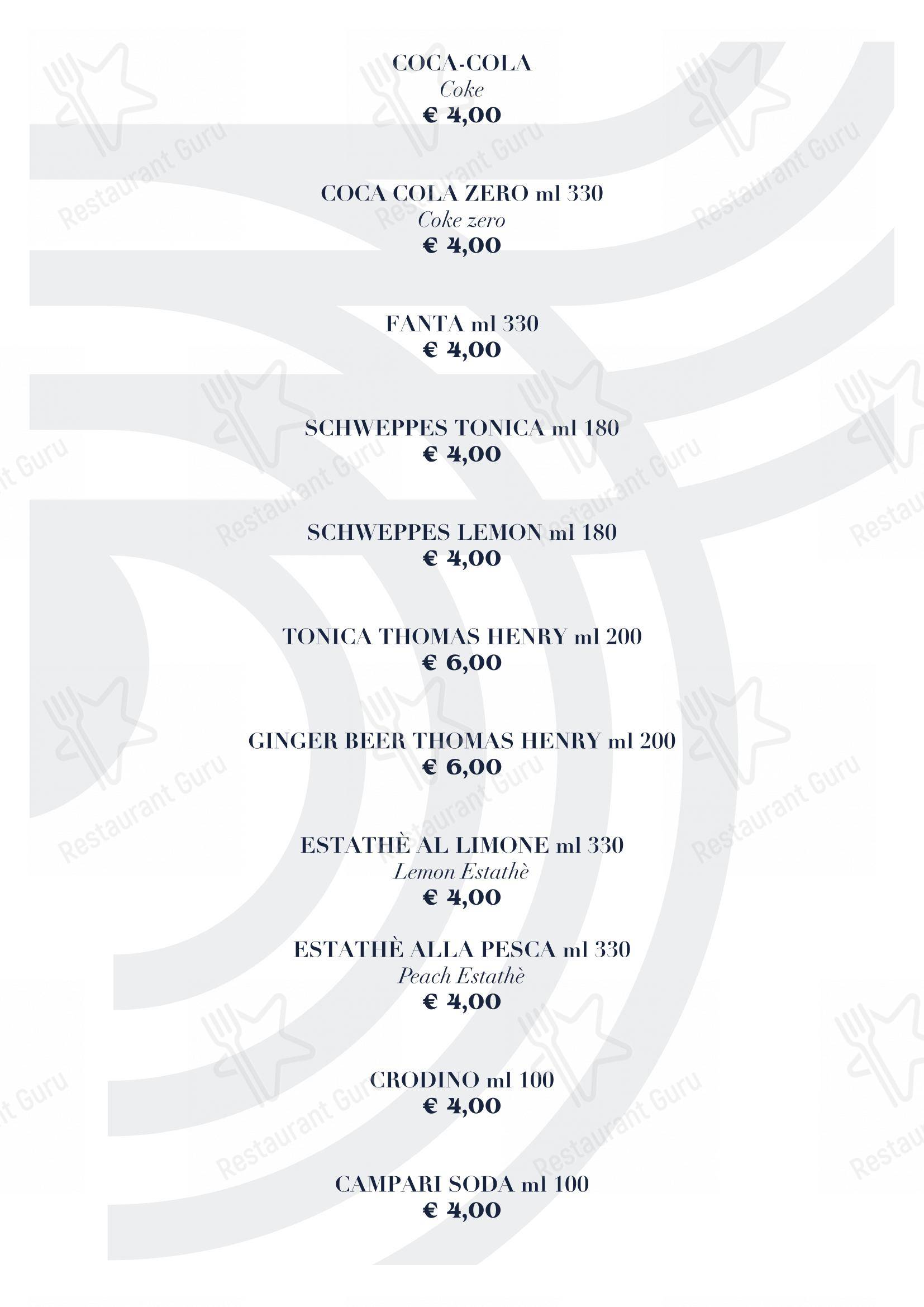 Ночное меню per BV Quarry Rooftop Terrace Matera - Restaurant Garden Inn in Matera