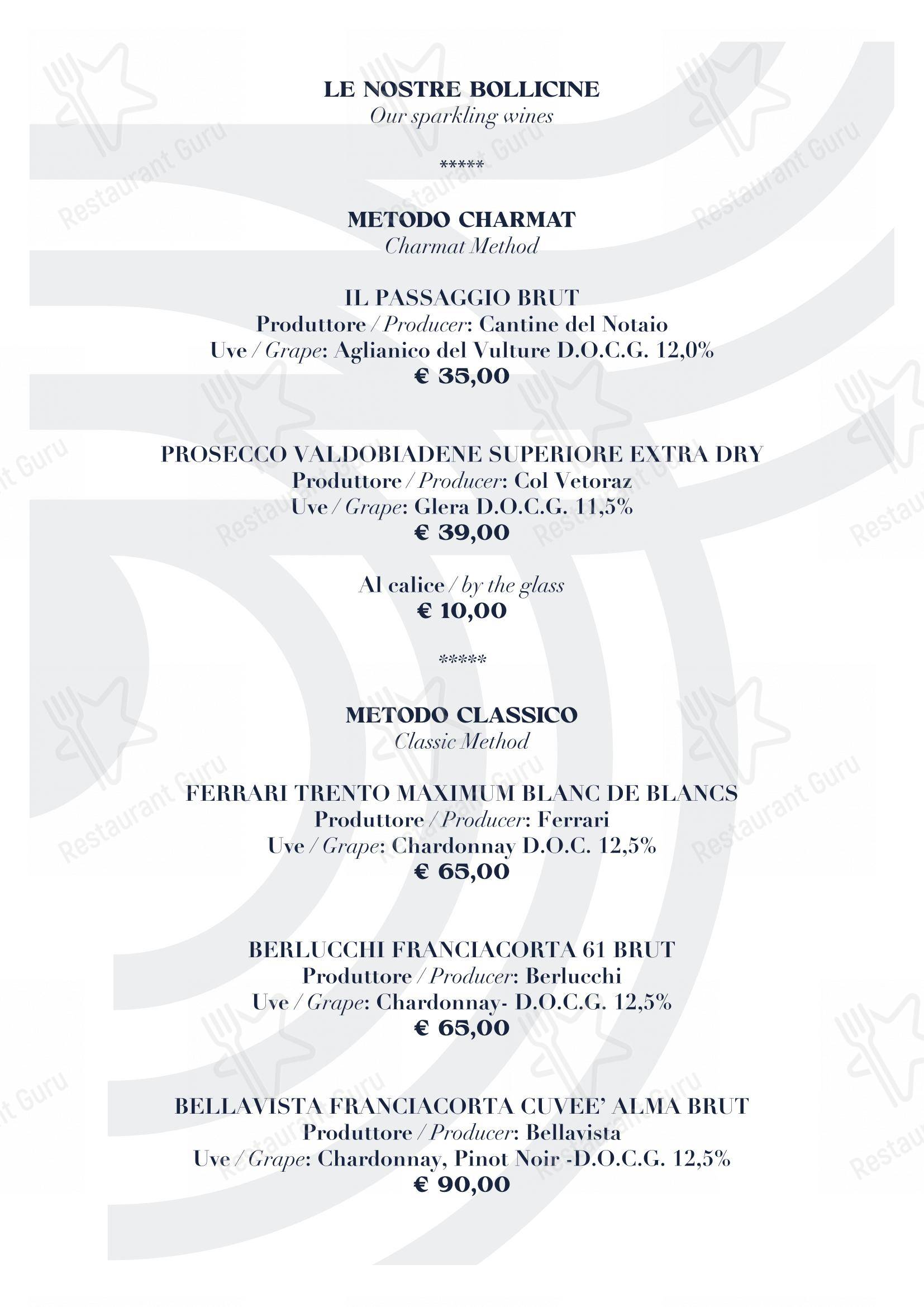 Takeaway Menu per BV Quarry Rooftop Terrace Matera - Restaurant Garden Inn pub & bar